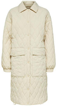 Selected SLFMIA QUILTED COAT B (16088152-4129384) sandshell