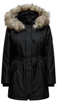 ONLY Parka "ONLIRIS FUR WINTER PARKA LIFE CC OTW" mit Kapuze Kunstfaser