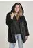 Urban Classics Ladies Hooded Teddy Coat (TB2375) black
