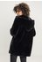 Urban Classics Ladies Hooded Teddy Coat (TB2375) black