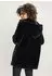 Urban Classics Ladies Hooded Teddy Coat (TB2375) black
