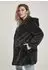 Urban Classics Ladies Hooded Teddy Coat (TB2375) black
