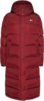 Tommy Hilfiger Alaska Long Puffer Coat (DW0DW14287) rouge