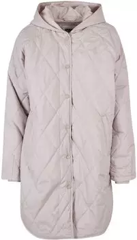 Urban Classics Oversized Diamond Quilted Steppmantel (TB5074) grau