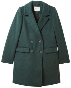 Tom Tailor Denim Mantel (1038685-10592) midnight forest green mélange