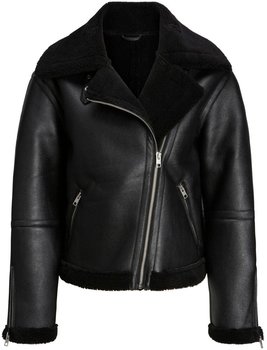 JJXX JXLEE AVIATOR FAUX SHEARLING JKT OTW SN (12238431-4263544) black