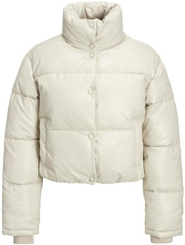 JJXX JXBREEZY FAUX LEATHER SHORT JKT OTW SN (12236383-4231017) bone white
