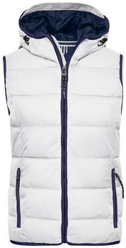 James & Nicholson Steppweste (JN1075) white / navy