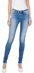 Only Shape Reg Skinny Fit Jeans light medium blue denim