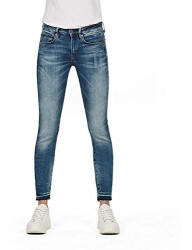 G-Star 3301 Mid Waist Skinny Jeans (D15943) faded azurite