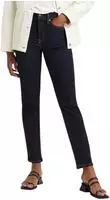 Levis 18883 0227, Levis Mom Jeans 724 High-Waisted Straight in Blue Wave Rinse