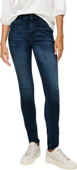 S.Oliver Jeans Izabell Skinny Fit Mid Rise Skinny Leg (2136239.58Z9) blue