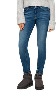 S.Oliver Jeans Sadie Skinny Fit Mid Rise Skinny Leg (2137868.56Z7) blue