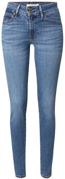Levi's 711™ Skinny Jeans mit Doppelknopfverschluss blue wave mid