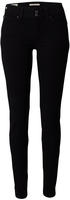 Levis A6215 0000, Levis R&ouml;hrejeans 711 Skinny in Night Is Black