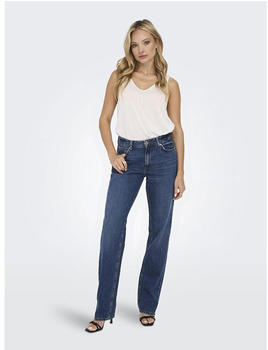 Only Jaci Straight Fit Mid Waist Jeans (15296923) medium blue denim