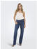 Only Jaci Straight Fit Mid Waist Jeans (15296923) medium blue denim
