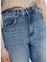 Only Robyn Ex Straight Fit High Waist Jeans (15263588) medium blue denim