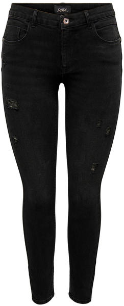 Only Daisy Regular Push-Up SK Ankle Skinny Fit Jeans (15259128) washed black