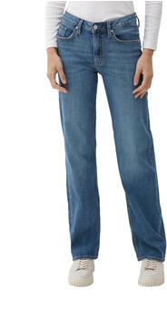 S.Oliver Jeans Karolin Regular Fit Mid Rise Straight Leg (2127215.54Z3) blue