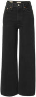 Levi's Jeans Ribcage A6081-0001 Schwarz Wide Leg Damen