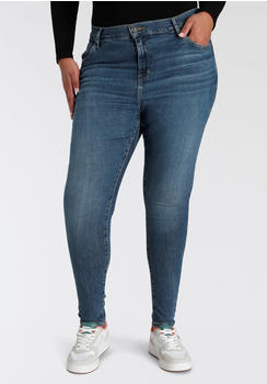 Levi's 720 High Rise Super Skinny Jeans Plus Size Medium Indigo Worn In