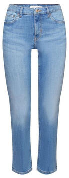 edc by Esprit Cropped-Jeans mit mittelhohem Bund (023CC1B330) blue light washed