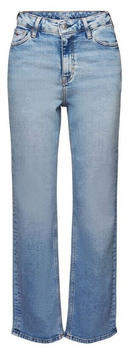 Esprit Retro-Jeans mit gerader Passform und hohem Bund (073EE1B326) blue light washed