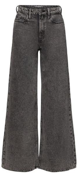 Esprit Retro-Jeans mit hohem Bund und weitem Bein (103EE1B345) grey dark washed