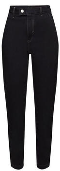 Esprit Schmal geschnittene Jeans mit hohem Bund (993EE1B383) black rinse