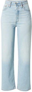 Levi's Ribcage Straight Ankle Jeans cool blue popsicle