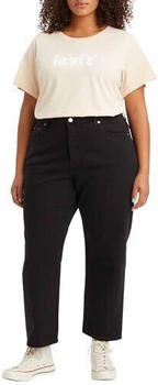 Levi's 501 Original Cropped Straight Fit jeans Plus Size black sprout