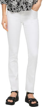 S.Oliver Ankle-Jeans Beverly Slim Fit Mid Rise Bootcut Leg (2143857) black/white