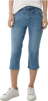 S.Oliver Capri-Jeans Betsy Slim Fit Mid Rise Slim Leg (2132639) blue