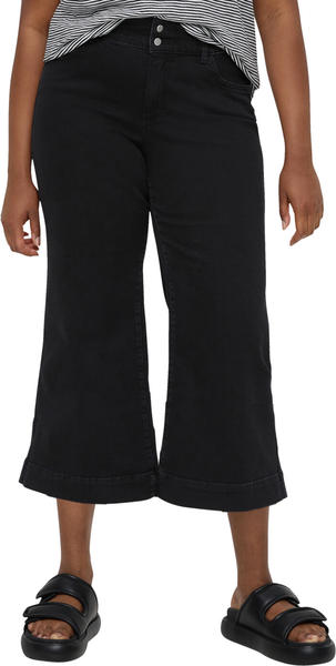 S.Oliver Jeans-Culotte Regular Fit Mid Rise Wide Leg (2131976) black