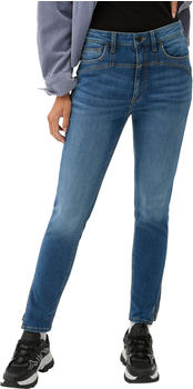 S.Oliver Ankle-Jeans Sadie Skinny Fit High Rise Skinny Leg (2125154) blue