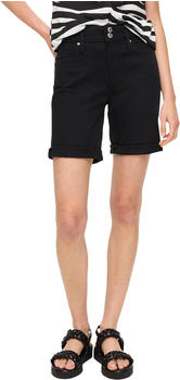 S.Oliver Jeans-Bermuda Betsy Mid Rise Slim Leg (2146060) black