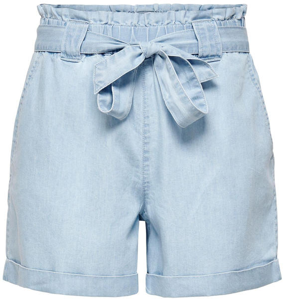 Only Bea Smilla Loose Denim Shorts (15255715) light blue denim