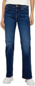 S.Oliver 360° Denim Jeans Slim Fit High Rise Flared Leg (2149045) blue
