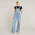 G-Star Straight Leg Latzhose (D24398-D536) sun faded cloudburst