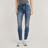 G-Star Kafey Ultra High Waist Skinny Jeans
