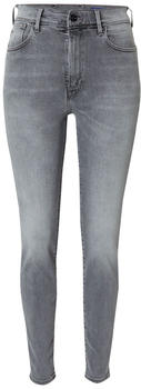 G-Star Kafey Ultra High Waist Skinny Jeans (D15578) sun faded moon grey