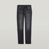 G-Star Strace Straight Jeans (D23951) worn in black moon