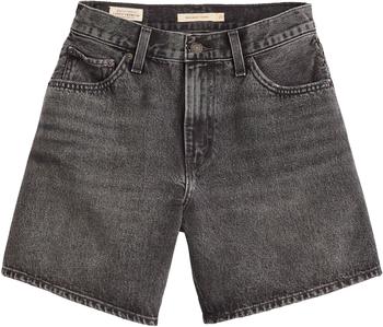 Levi's High Rise Baggy Shorts (A9311) my phone/black