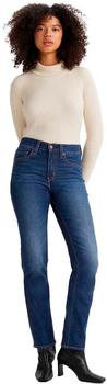 Levi's 724 High Rise Straight Jeans Chelsea Carbon Glow 2024
