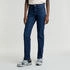 G-Star Strace Straight Jeans (D23951) worn in aster blue