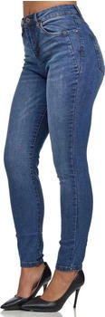 Tazzio High-waist-Jeans F107 Damen Skinny Fit blau schwarz