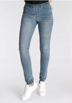 Arizona Jeans Jeansjeggings Thermo Effekt extra-eng hohe Leibhöhe Coinpocket blue used