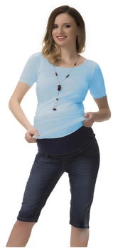 YESET Umstandsjeans Capri Stretch Denim