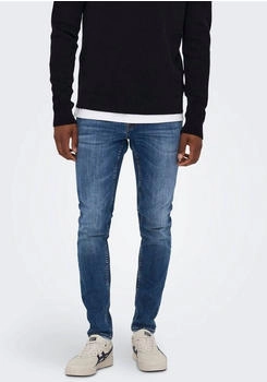 Only & Sons Skinny-fit-Jeans Warp blau denim